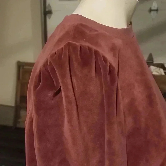 HONORINRE VELVET TOP SIZE XS - Picture 2 of 5